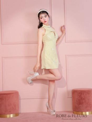 ROBEdeFLEURS/ローブドフルール】セクシー バレエコア ジップ