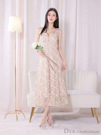 新品】DEA. by ROBE de FLEURS ノースリーブAラインドレス