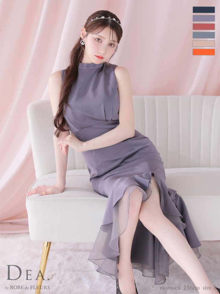 ROBE de FLEURS Glossyマーメイドドレス