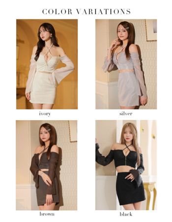 SALE【Glossy by ROBE de FLEURS/グロッシー】セクシー オープンバスト