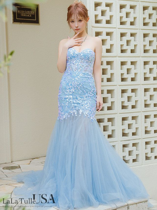 LaLaTulle USA/インポート】キャミソール ハートカット キラキラ  