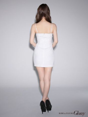 Glossy by ROBE de FLEURS/グロッシー】ウエストシースルー ビジュー
