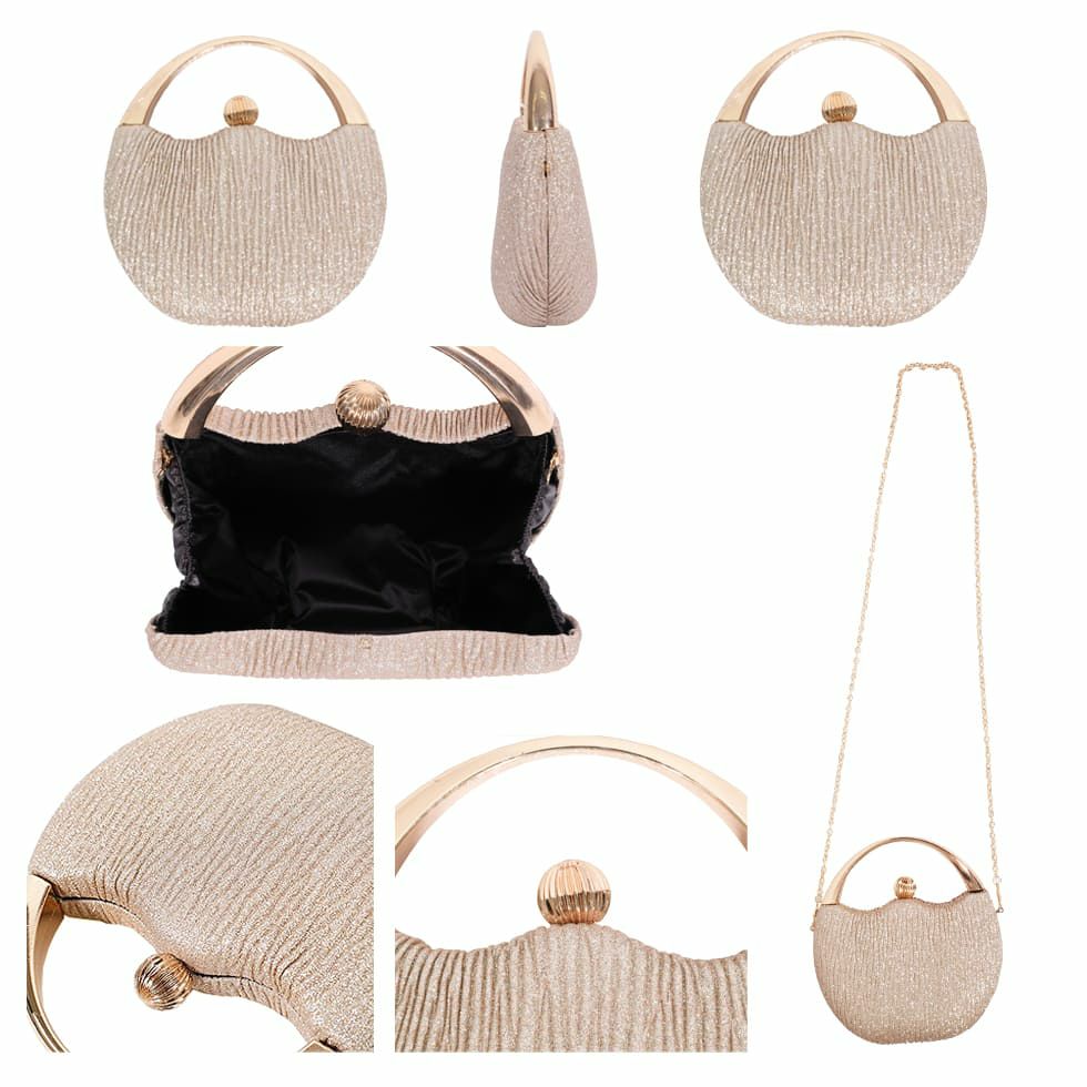 バッグ Angel R 2WAY チェーン付き パーティー クラッチバッグ