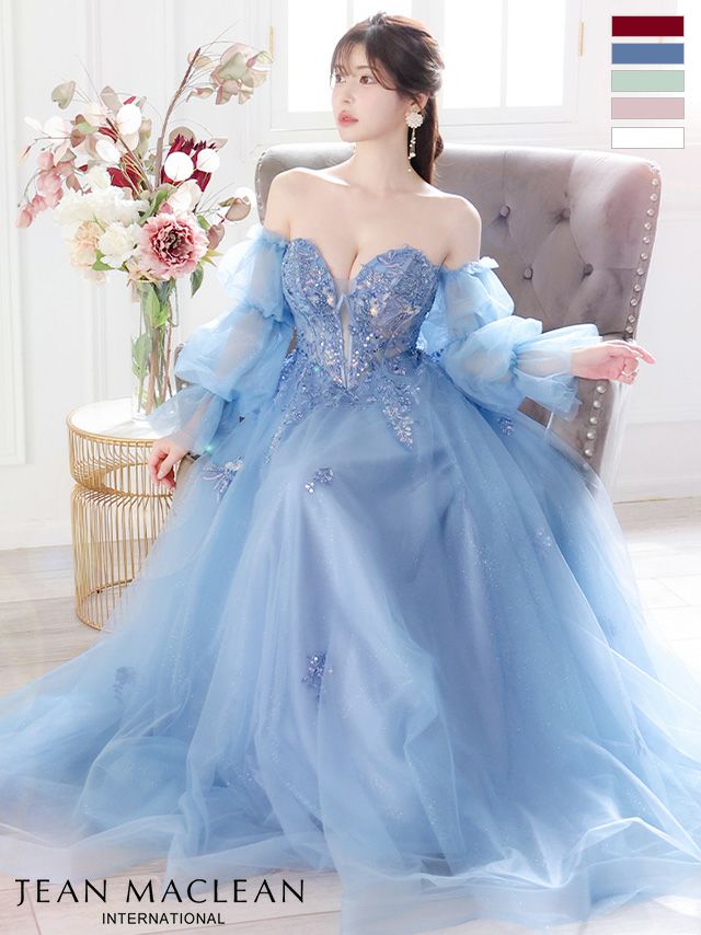 sugarドレス （Veautt [ヴュート] ネックビジュードレープファスナー  