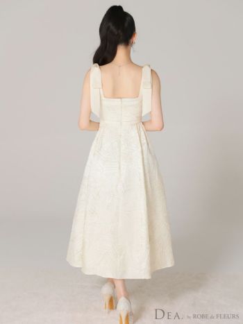 DEA.by ROBE de FLEURS/ディア】エレガント オープンバスト ジップ