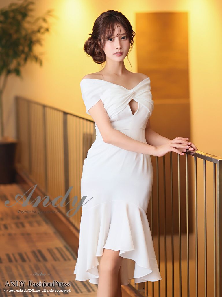 アンディandy オフショルドレス （Sugar オフショル キャバドレス  