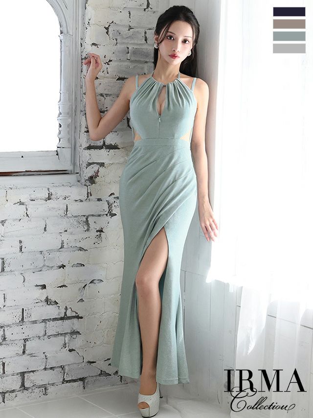 新品【IRMA】イルマドレスSサイズ95522 はね上げる