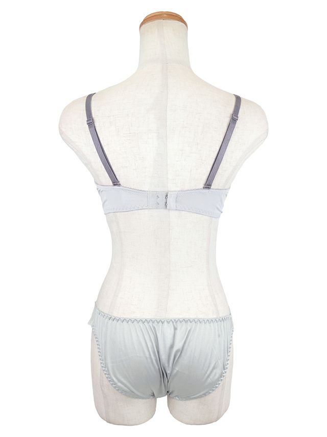 勝負下着 チュール フラワーレース ブラジャー＆ショーツ 2点セット