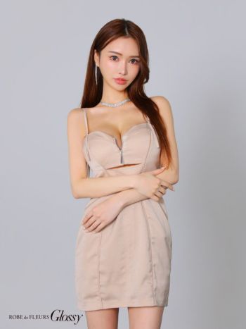 Glossy by ROBE de FLEURS/グロッシー】セクシー オープンバスト