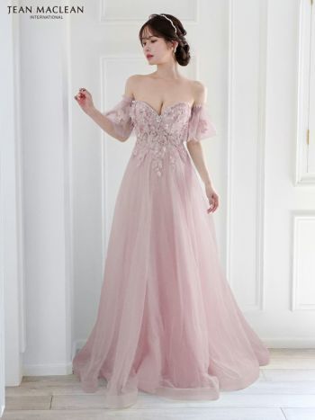【ROTATE】エレガント♪パフスリーブ付きROTATE PINKドレス Rent Rotate Birger Christensen Pink Dress | By Rotation UK