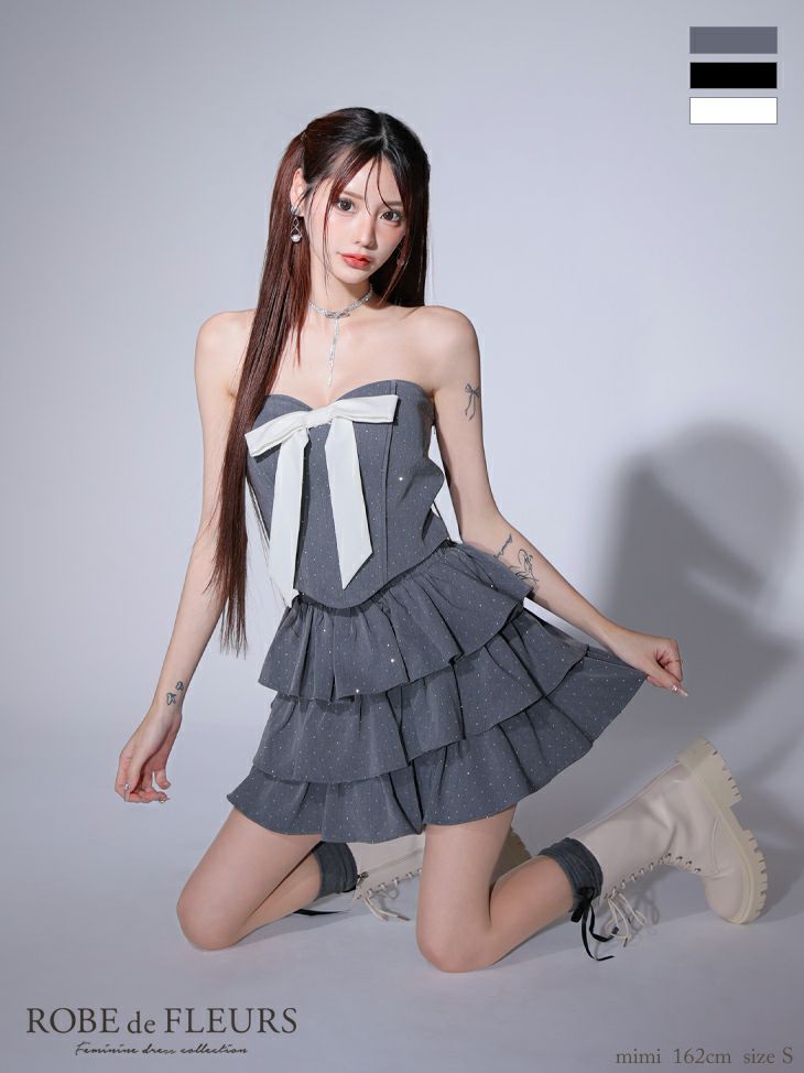 予約商品【1月下旬入荷予定】【ROBEdeFLEURS/ローブドフルール