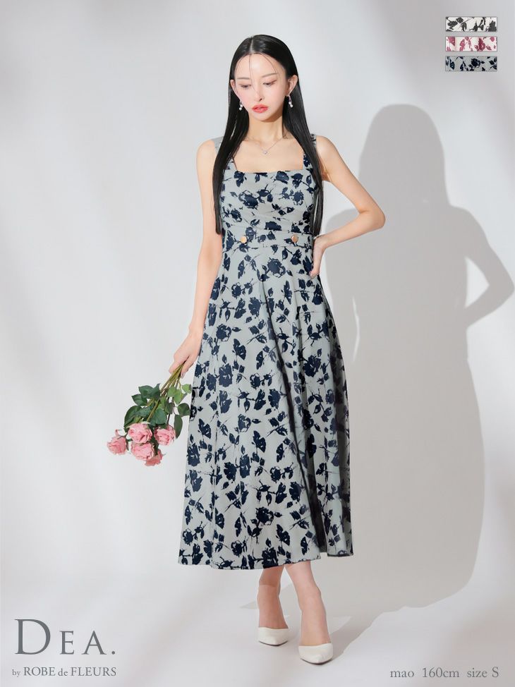 新品タグ付き】【マネキン使用】 滑稽 ROBE de FLEURS