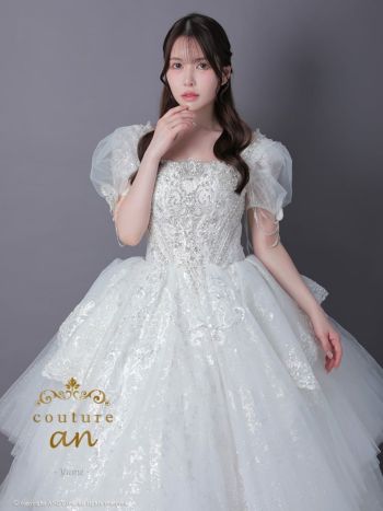 couture an/クチュール アン】チョーカー 半袖 チュール フリル