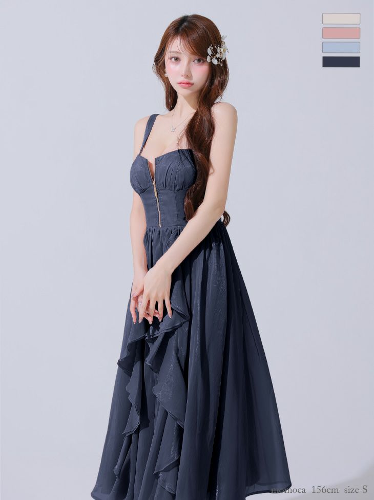 予約商品【5月上旬入荷予定】【DEA.by ROBE de FLEURS/ディア】ジップ  