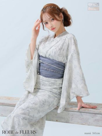 ROBE de FLEURS 花柄浴衣 ROBE de FLEURS 花柄浴衣