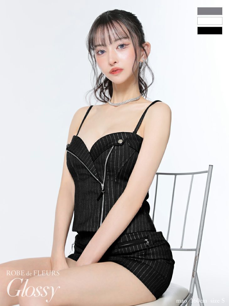 新品【Glossy】グロッシードレスSサイズ2573 くびれる 