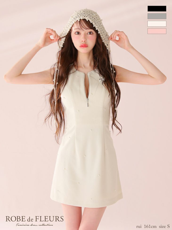 予約商品【6月下旬入荷予定】【ROBEdeFLEURS/ローブドフルール
