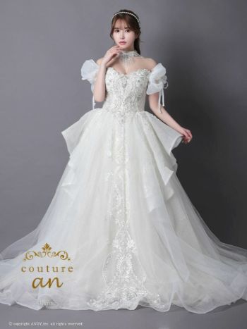 couture an/クチュール アン】オフショルダー 半袖 チョーカー