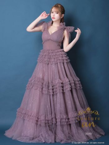 couture an/クチュール アン】シフォン ノースリーブ フリル