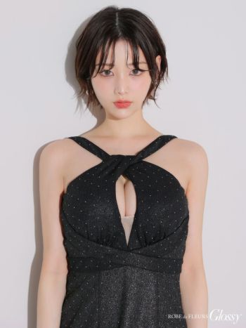 Glossy by ROBE de FLEURS/グロッシー】ストーン ラメニット