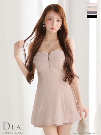 ROBE de FLEURS リボンデザインホルター XSサイズあり【ROBE de FLEURS/ローブドフルール】リボン