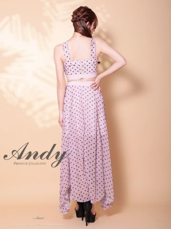 ANDY様 Andy/アンディ】ワンカラー バックリボン ジップデザイン