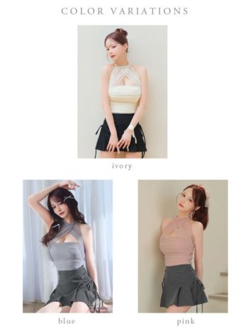 ブリエ フルールブリエセットアップミニドレス 【M】 Brille ブリエ fleur de brille setup dress フルールブリエ