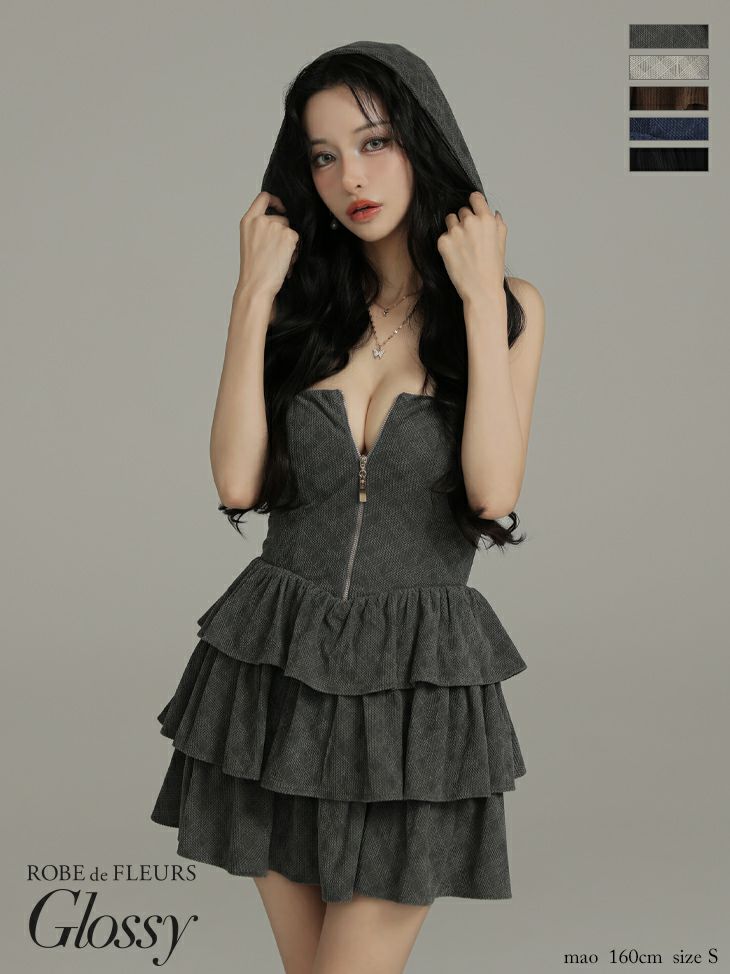 予約商品【9月中旬入荷予定】【Glossy by ROBE de FLEURS