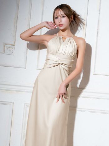 Veautt/ヴュート】ビジュー エレガント ギャザー ウエストクロス