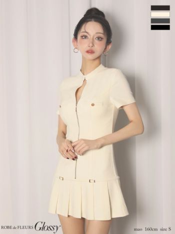 Glossy by ROBE de FLEURS/グロッシー】ワンカラー セクシー ベルト