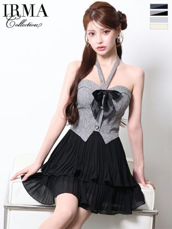 IRMA バイカラーセットアップドレス ITEM$ | キャバドレス 通販 LaLaTulle
