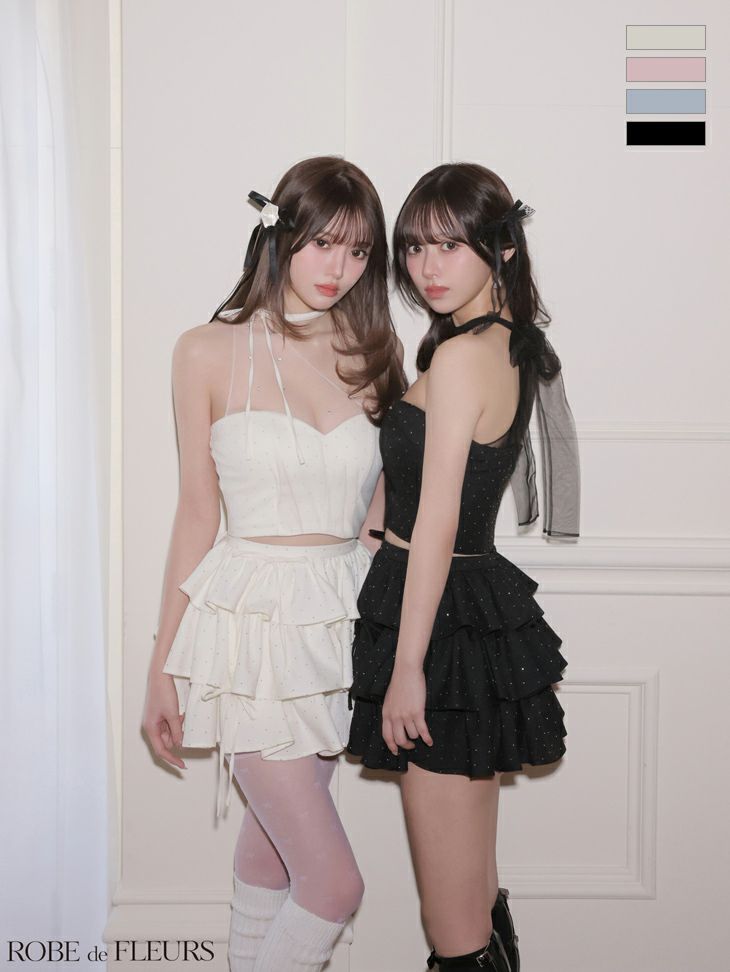 予約商品【1月下旬入荷予定】【ROBEdeFLEURS/ローブドフルール】ワン