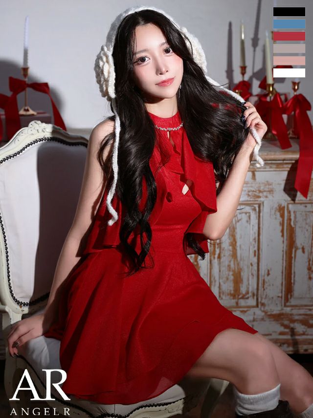 Angel R/エンジェルアール】ビジュー キャミソール 2way ラメ